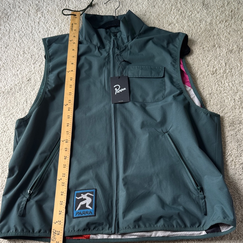 Parra Gohost Cav reversible vest Large NWT